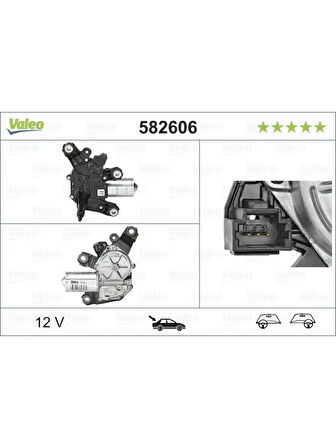 SILECEK MOTORU (ARKA) DACIA LODGY (04 / 12)