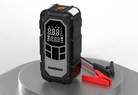 4in1 Akü Takviye Ateşleyici Lastik Şişirme Kompresörü Powerbank LED Işık 150 PSI 8000mAh