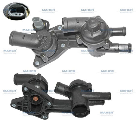 TERMOSTAT KOMPLE GOLF / JETTA / PASSAT 2006-2014 BMY-BLG-CAVA-CTH 1.4 TSI 03C121111P