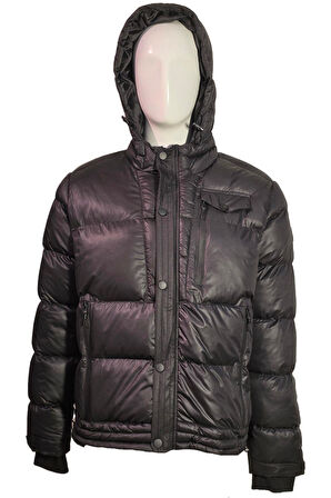 Campione 3429701 Erkek Mont Black