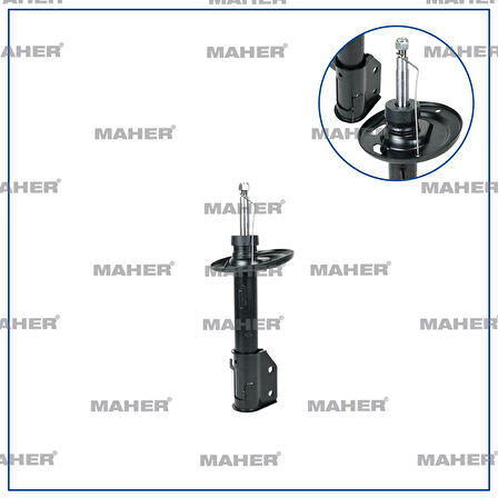 AMORTİSÖR C4 (C41) / C410 (C43 ) / 2008 2020 EURO 6 GAZLI ÖN SAĞ 9842993480