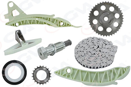 EKSANTRİK ZİNCİR KİTİ P207-P208-P308-P508-P3008-P5008-C4-C5-DS3-DS4-DS5 1.6 THP 8 PARÇA 9824831480 9822827180 0818 30 0805