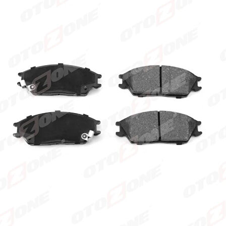 ÖN FREN BALATA HYUNDAI ACCENT 1.3L 1.5L 1.6L BENZINLI 1.5L CRDI DIZEL 1995-2005 / GETZ 1.1L 1.3L 1.4L BE NZINLI 1.5L CRDI DIZEL 2002-2009 / EXCEL 1990-1995 / SCOUPE 1992-1996 581011CA10 5810122A10 5810124C00