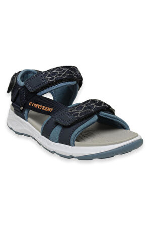 Superfit 000580-G Criss Cross Mavi Unisex Sandalet
