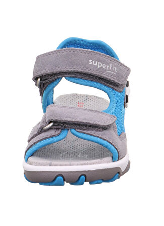 Superfit Gri - Turkuaz Erkek Çocuk Sandalet MIKE 3.0 1-009469-2510-2