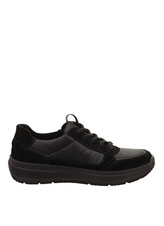 Legero Siyah Kadın Süet Sneaker 2-000239-0200