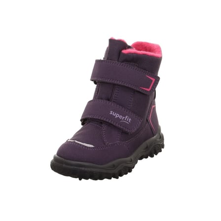 Husky Superfit Marka Sympateks Kız Çocuk Siyah Taban Bot Lila-Pembe