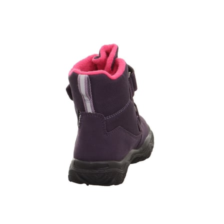 Husky Superfit Marka Sympateks Kız Çocuk Siyah Taban Bot Lila-Pembe