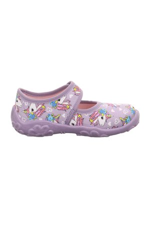 Superfit Bonny Kız Çocuk Lila Ev Kreş Ayakkabısı Unicorn 800283-8530