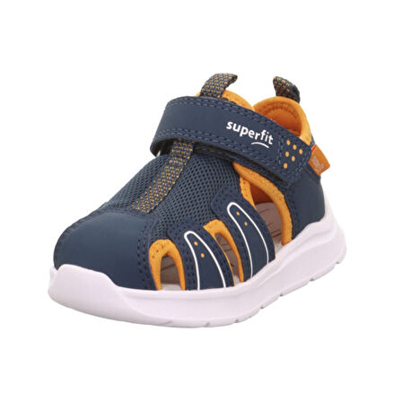 Super Fit  Erkek Çocuk - Genç Sandalet 1-000478-8080-1 Süperfit WAVE MAVI