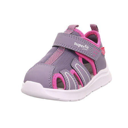 Super Fit  Kız Çocuk - Genç Sandalet 1-000478-8510-1 Süperfit WAVE MAVI