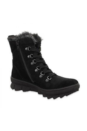 Legero 000530 Z Novara Gore-Tex Deri Siyah Kadın Bot