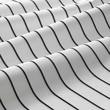 Mutfak önlüğü, beyaz-siyah, 69x85 cm