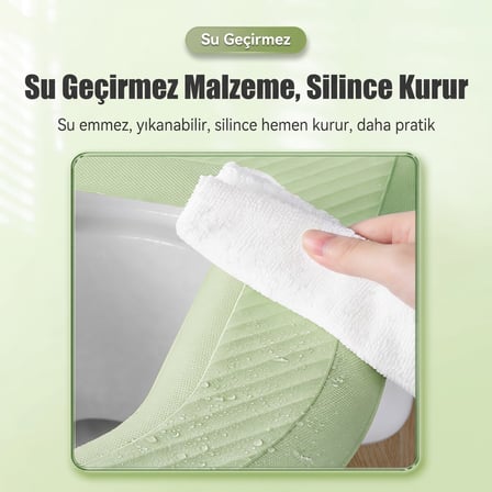 BakGelAl Yumuşak Klozet Minderi – Yıkanabilir Silinebilir Esnek Klozet Oturma Pedi
