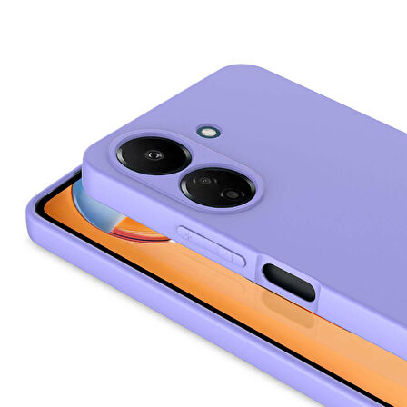 Xiaomi Poco C65 ile Uyumlu Kılıf Içi Kadife Lansman Tasarım Telefon Kılıfı Kapak