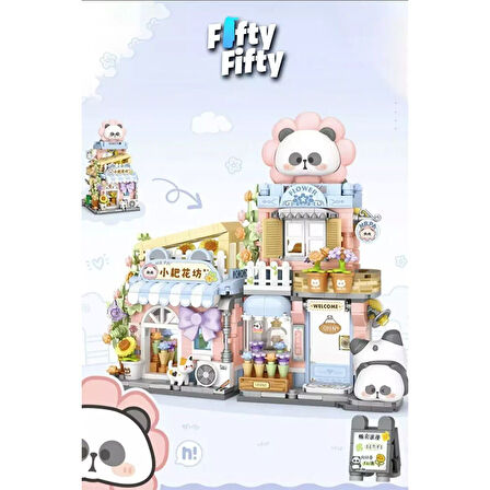 LZ-7202 LOZ ÇİÇEK DÜKKANI 810 PARÇA BLOCK OYUNCAK