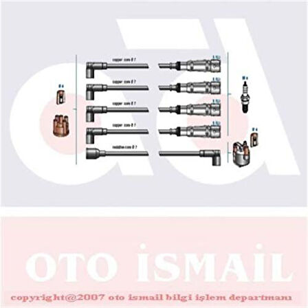 BUJİ KABLO TK POLO HB 1994-FELICIA-OCTAVIA 032905430P