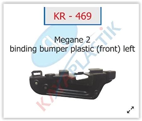 TAMPON BAĞLANTI AYAĞI ARKA SOL MEGANE 2 8200176036