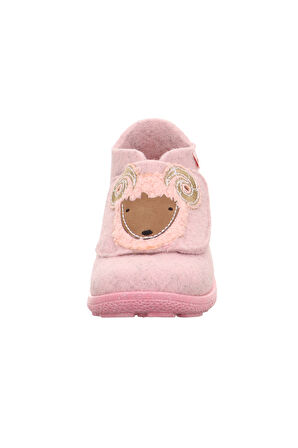 Superfit Happy Octi Kız Çocuk Keçe Panduf - Açık Pembe Koyun 006295-5520