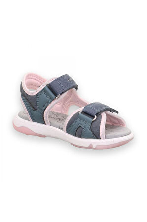 Superfit 009544 Pebbles Mavi Kız Çocuk Sandalet