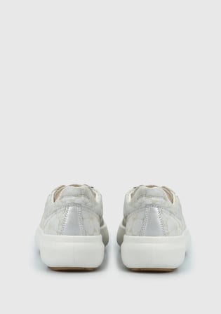 Beyaz Deri Kadın Sneaker
