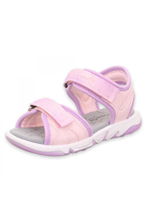Superfit 009540 Pebbles Günlük Pembe Kız Çocuk Sandalet