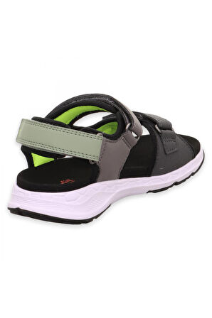 Superfit 000583 Criss Cross Gri Çocuk Sandalet