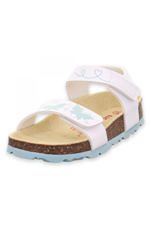Superfit 000123 F Kiz Çocuk Beyaz Kız Çocuk Sandalet