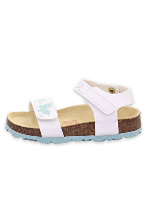 Superfit 000123 F Kiz Çocuk Beyaz Kız Çocuk Sandalet