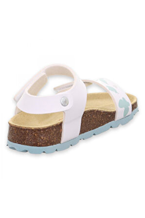 Superfit 000123 F Kiz Çocuk Beyaz Kız Çocuk Sandalet