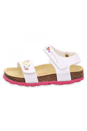 Superfit 000123 P Kiz Çocuk Beyaz Kız Çocuk Sandalet