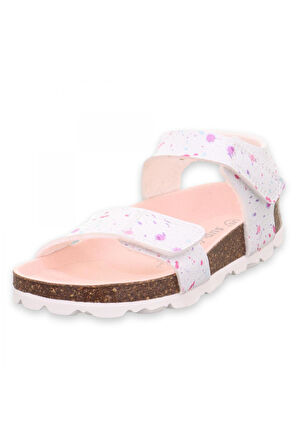 Superfit 000123 P Kiz Çocuk Beyaz Kız Çocuk Sandalet