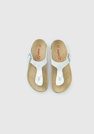 Beyaz Kız Çocuk Terlik