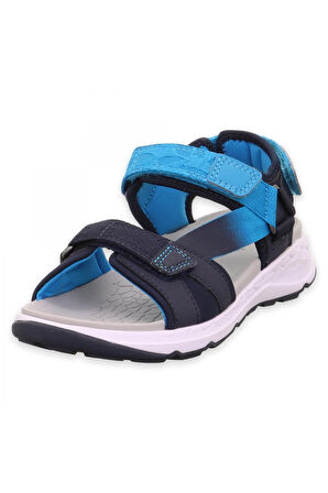 Superfit 000580-F Criss Cross Lacivert Çocuk Sandalet