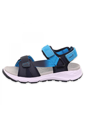 Superfit 000580-F Criss Cross Lacivert Çocuk Sandalet