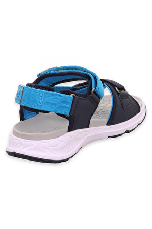 Superfit 000580-F Criss Cross Lacivert Çocuk Sandalet