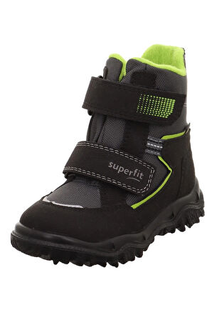 Husky Çocuk Bot Siyah/Yeşil