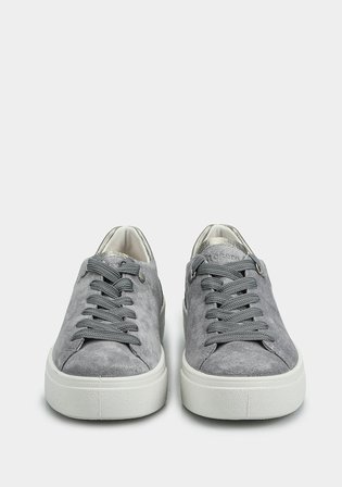 Mavi Deri Kadın Sneaker