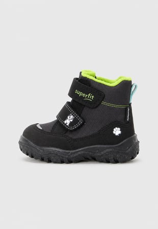 Superfit Husky1 Anatomik Taban Sympatex Su Geçirmez Çocuk Bot / Siyah-Yeşil
