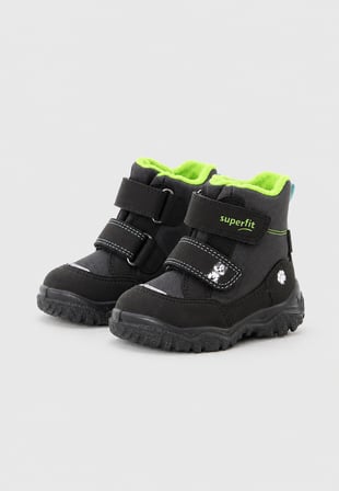 Superfit Husky1 Anatomik Taban Sympatex Su Geçirmez Çocuk Bot / Siyah-Yeşil
