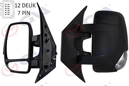 DIŞ DİKİZ AYNASI SOL MASTER-MOVANO 2010 ELEKTRİKLİ ISITMALI SİNYALLİ KONVEKS SOL L VM-971EHL 963021976R 963020131R 4419408