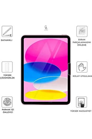 Galaxy Tab A9 Plus X-210 ile Uyumlu Kırılmaz Tablet Temperli Cam Ekran Koruyucu