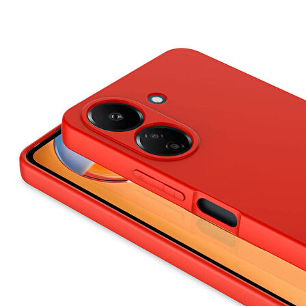 Xiaomi Redmi 13C ile Uyumlu Kılıf Içi Kadife Lansman Tasarım Telefon Kılıfı Kapak