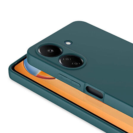 Xiaomi Redmi 13C ile Uyumlu Kılıf Içi Kadife Lansman Tasarım Telefon Kılıfı Kapak
