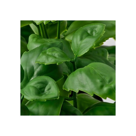 Yapay bitki, yeşil, 9 cm, fesleğen, iç/dış mekan