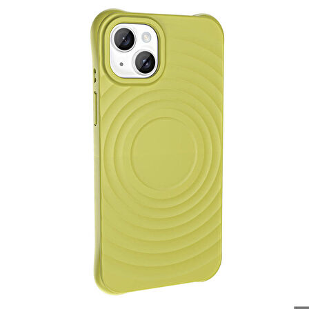 Apple iPhone 14 ile Uyumlu Magsafe Şarj Özellikli Airbagli Mat Görünümlü Kapak