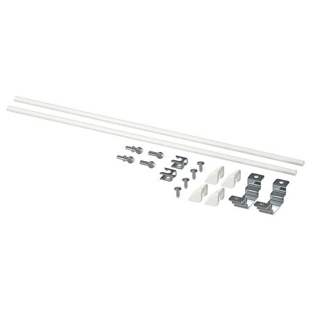 Mutfak adası montaj kiti, beyaz, 40 cm
