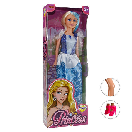 Prenses Bebek 30 cm - 66774 - 6 - Mavi