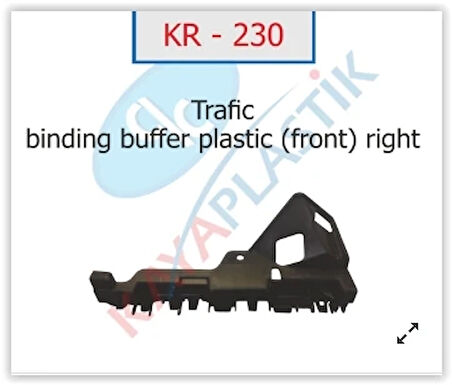 ÖN TAMPON BAĞLANTI AYAĞI SAĞ TRAFIC 622117405R 620505064R