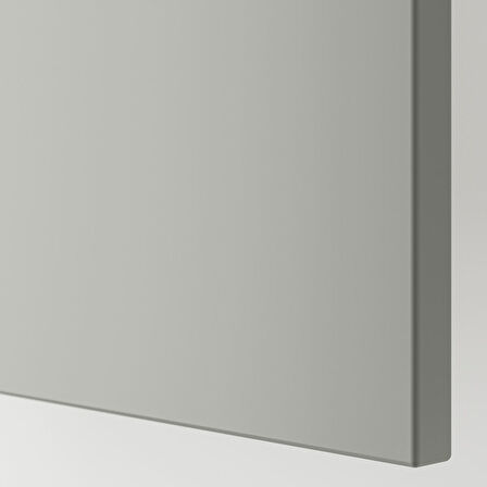 Eviye dolabı, HAVSTORP açık gri, 60x60 cm, 1 kapaklı